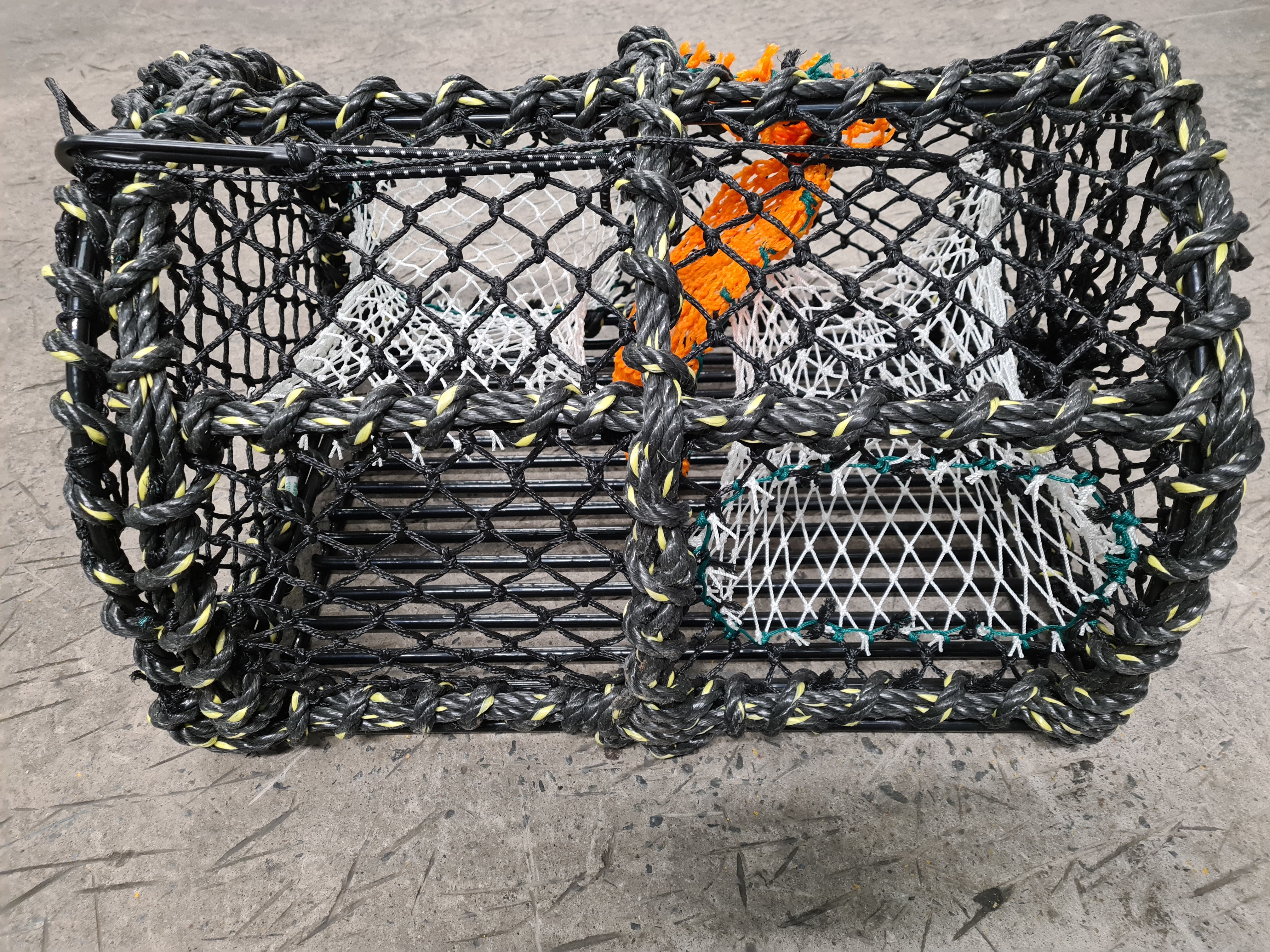 4mm Black Braided Pot Netting Fishing Trawler Nets  FREE DELIVERY 